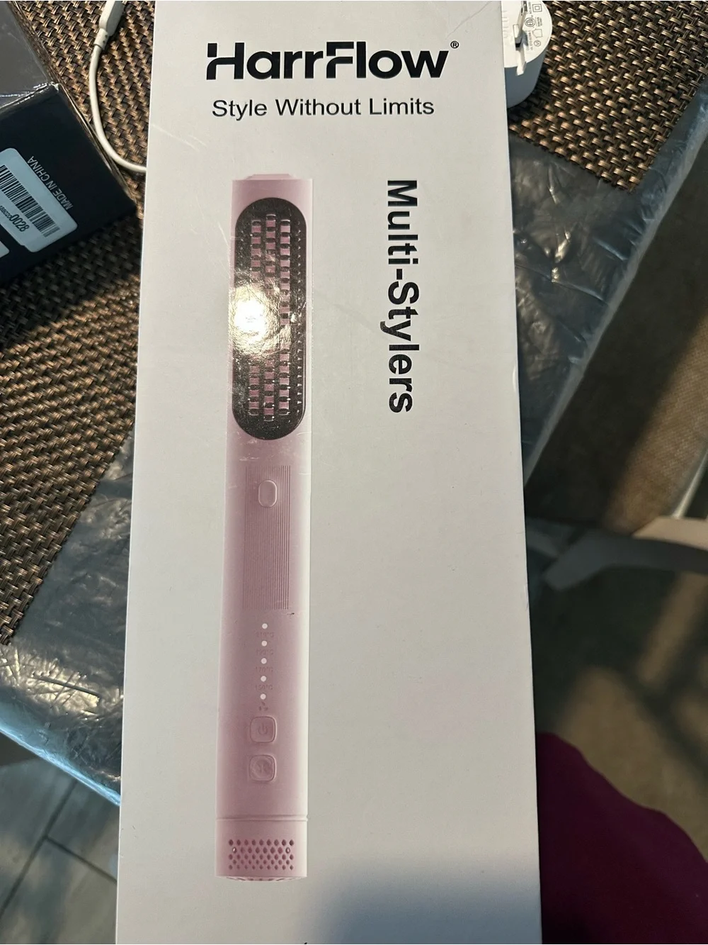 Pink Multi-Styler Hair Brush